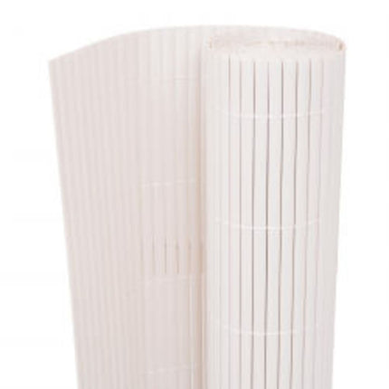 havehegn 110x300 cm dobbeltsidet hvid
