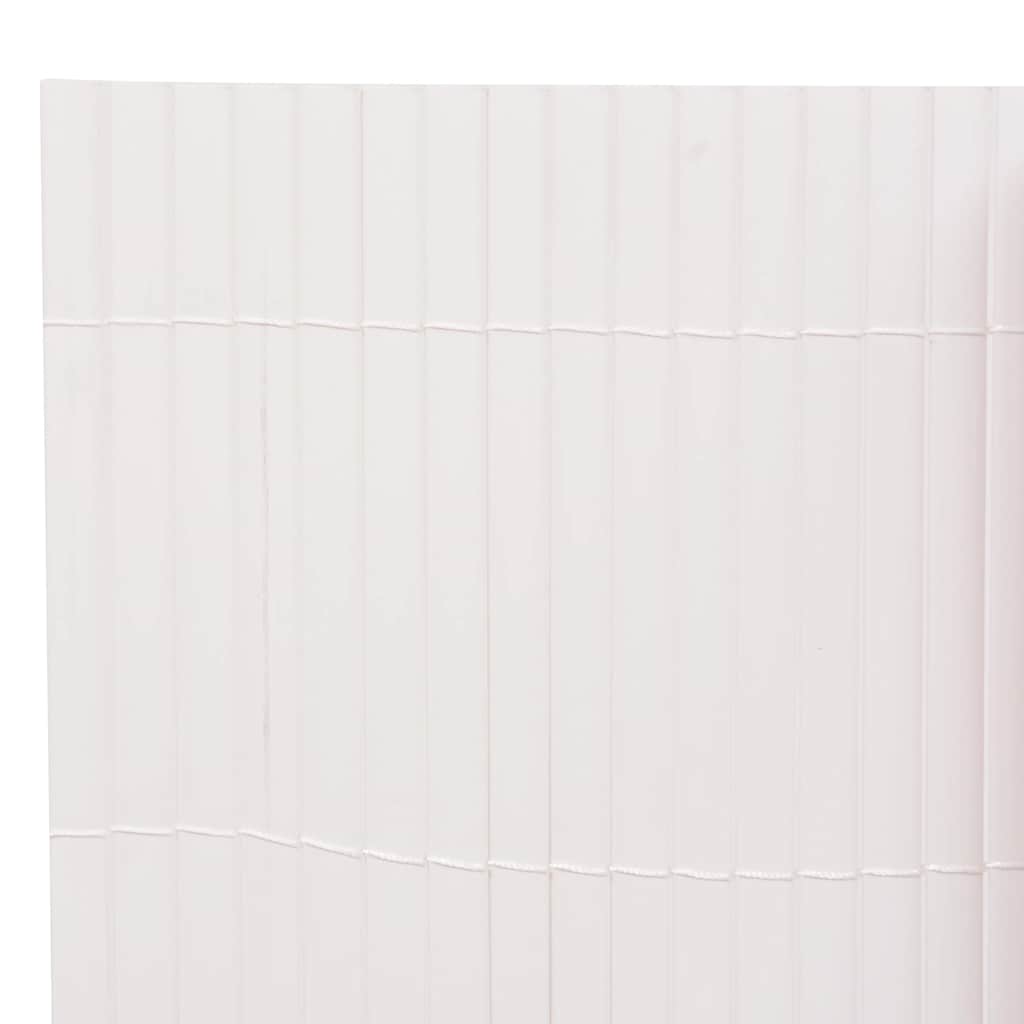 havehegn 110x300 cm dobbeltsidet hvid