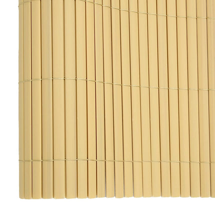 dobbeltsidet havehegn 110x400 cm gul