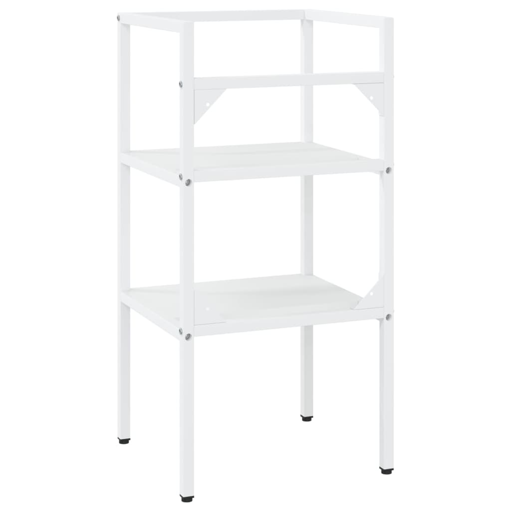 badeværelsesmøbel til håndvask 40x38x83 cm jern hvid