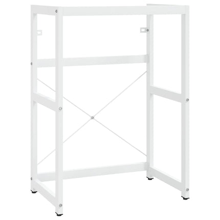 badeværelsesmøbel til håndvask 59x38x83 cm jern hvid