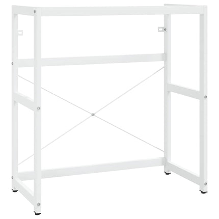 badeværelsesmøbel til håndvask 79x38x83 cm jern hvid