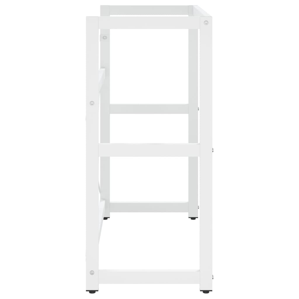 badeværelsesmøbel til håndvask 79x38x83 cm jern hvid