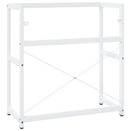 badeværelsesmøbel til håndvask 79x38x83 cm jern hvid