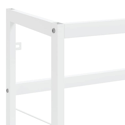 badeværelsesmøbel til håndvask 79x38x83 cm jern hvid