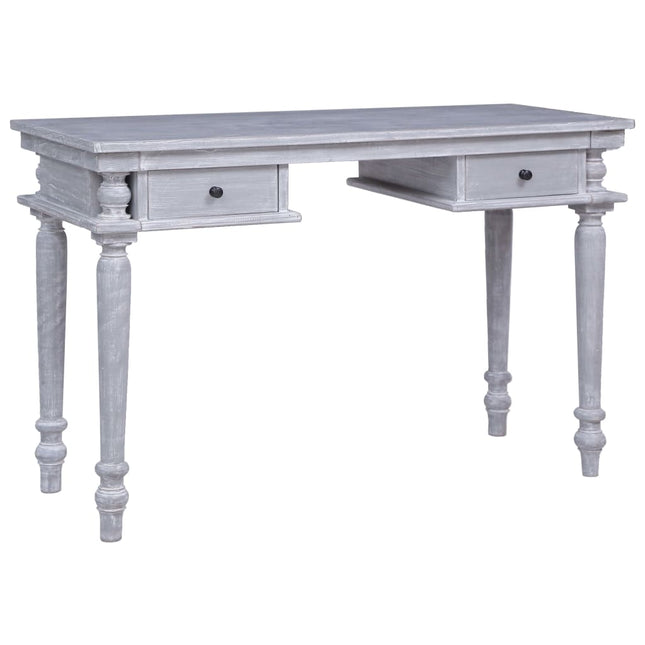 skrivebord 115x50x78 cm massivt mahognitræ