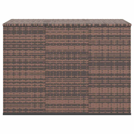 hyndeboks 145x100x103 cm polyrattan brun