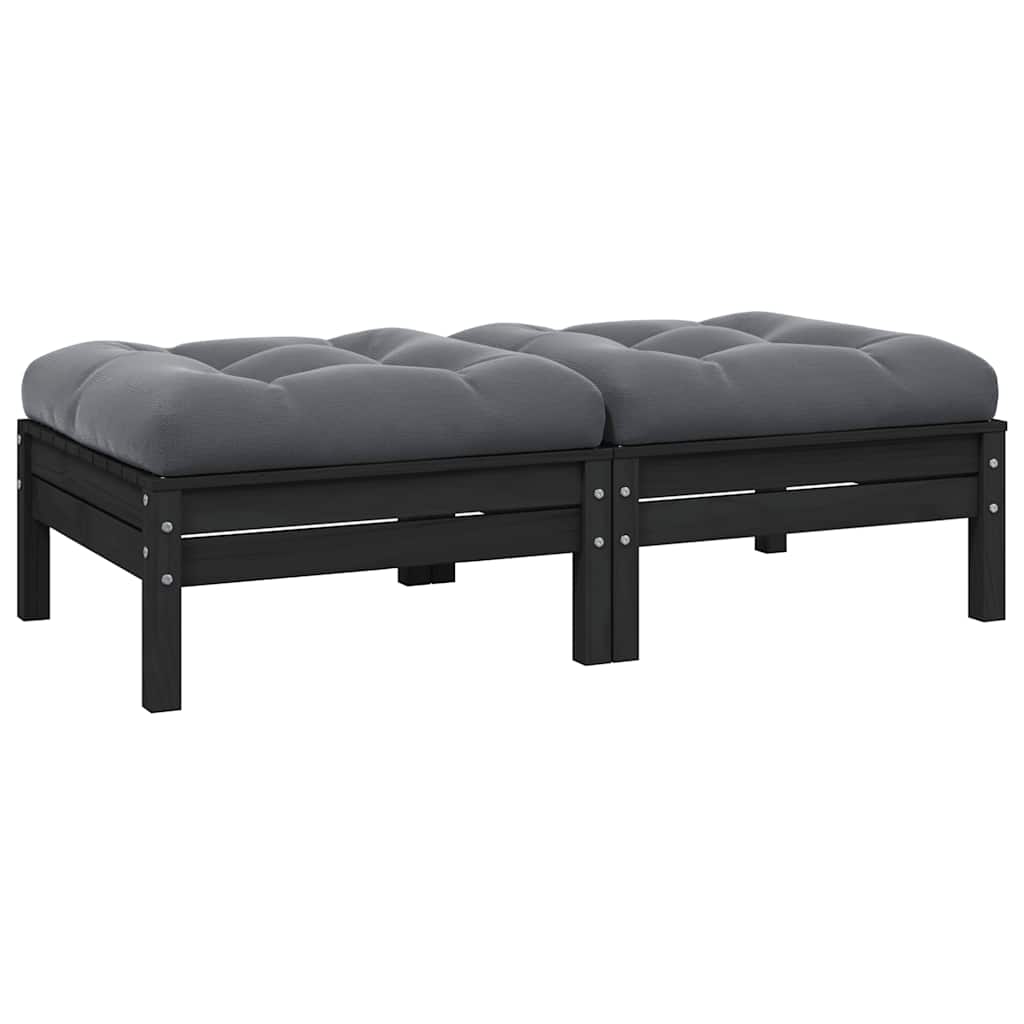 2-personers sofa til børn blødt plys lyserød