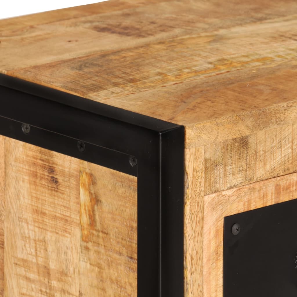 vinreol til 16 flasker massivt mangotræ