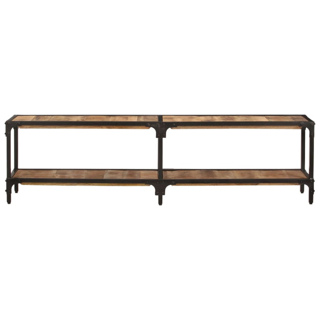 tv-bord 150x30x41 cm massivt mangotræ