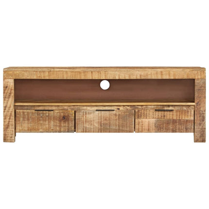 tv-bord 110x30x40 cm ru mangotræ