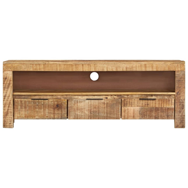 tv-bord 110x30x40 cm ru mangotræ