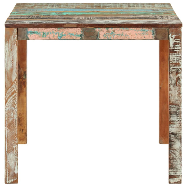 spisebord 82x80x76 cm massivt genbrugstræ