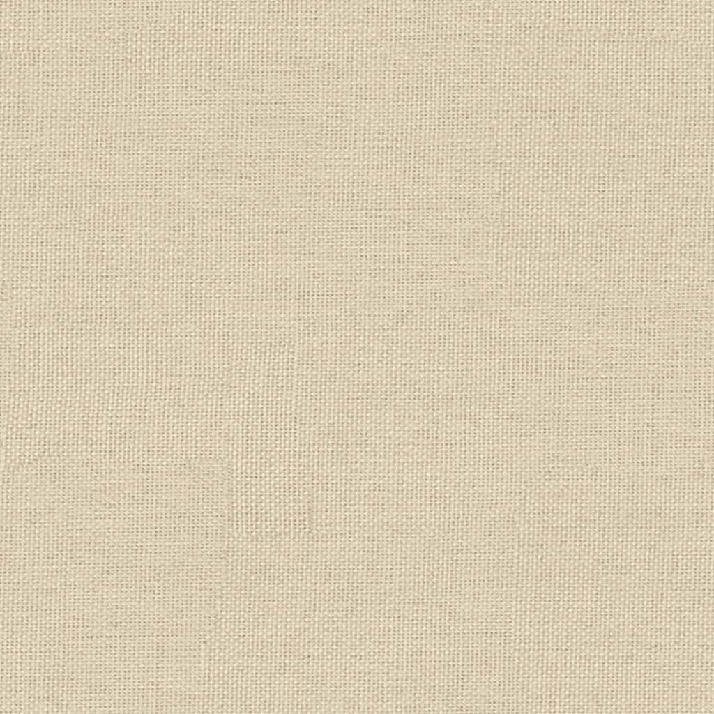 massagestol stof cremefarvet