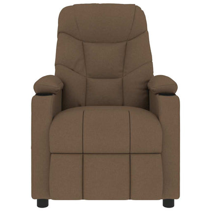 massagestol stof brun