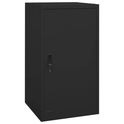 sadelskab 53x53x105 cm stål sort