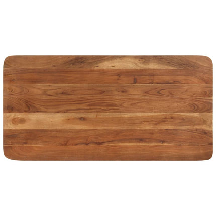 barbord 110x55x106 cm massivt akacietræ med honningfinish