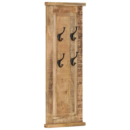 knagerækker 2 stk. 38x100 cm massivt mangotræ