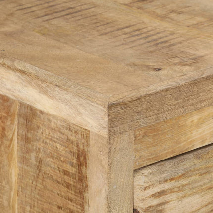 skrivebord 140x50x77 cm massivt mangotræ