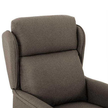 Liggestol Gråbrun 66,5 x 94 x 101,5 cm Polyester
