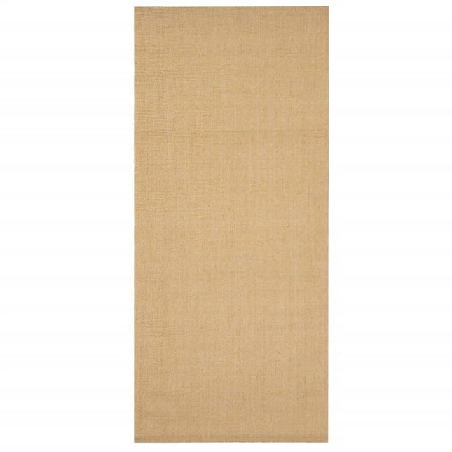 gulvtæppe 66x150 cm naturlig sisal