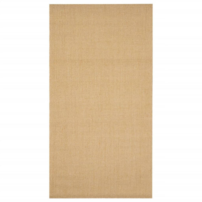 gulvtæppe 80x150 cm naturlig sisal