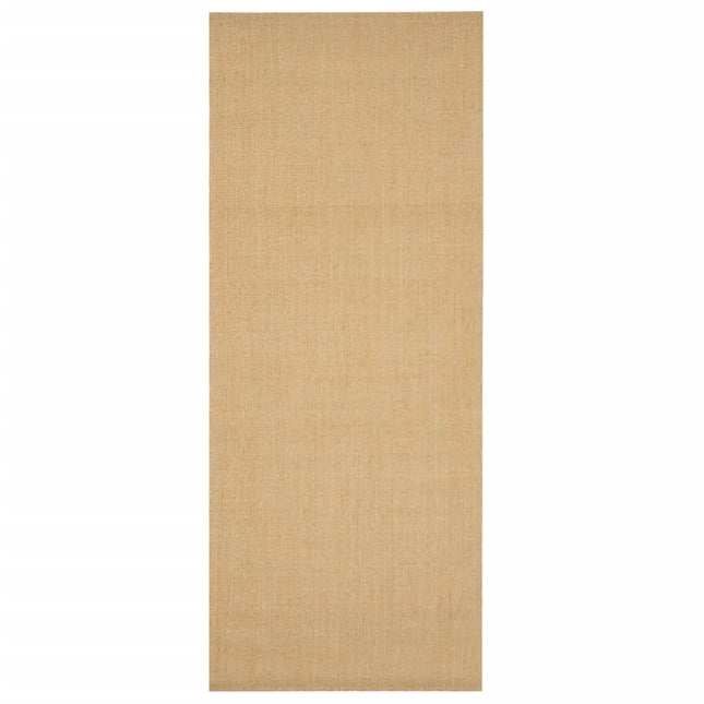 gulvtæppe 80x200 cm naturlig sisal