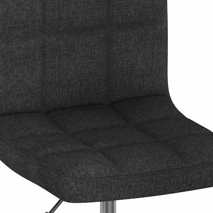 drejelige spisebordsstole 4 stk. stof sort