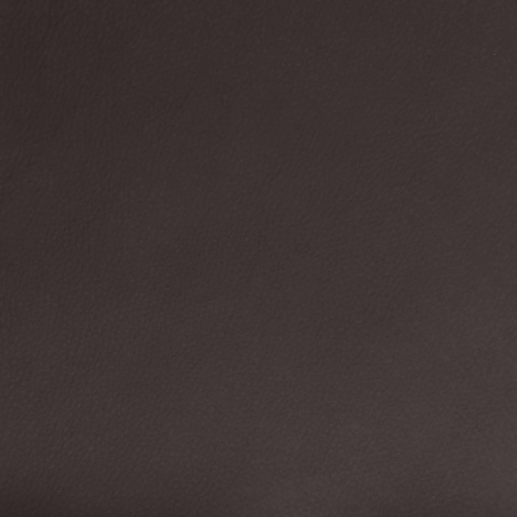 drejelig spisebordsstol kunstlæder brun