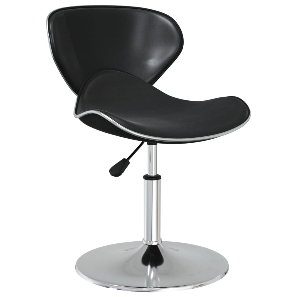 spisebordsstole 4 stk. kunstlæder sort