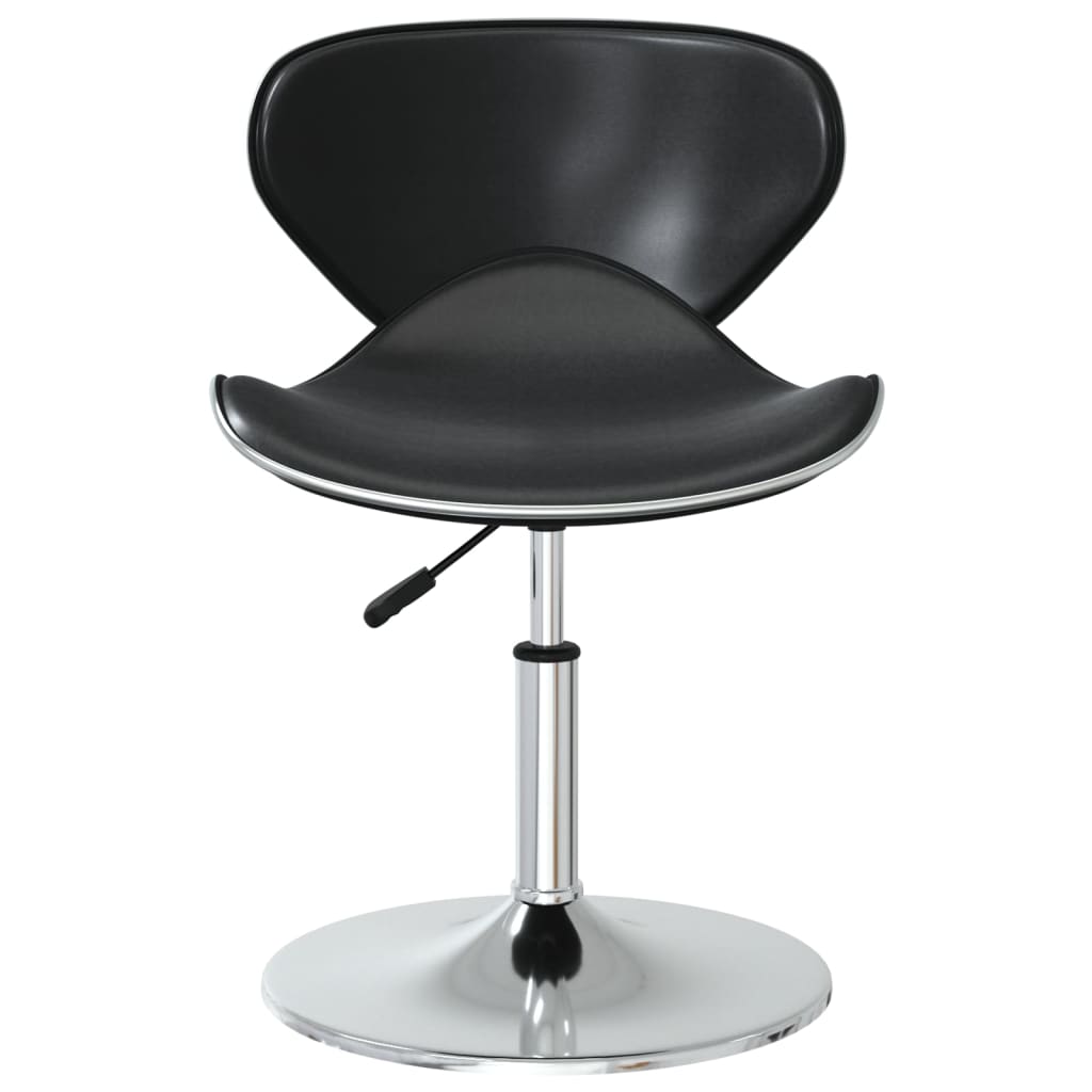 spisebordsstole 4 stk. kunstlæder sort