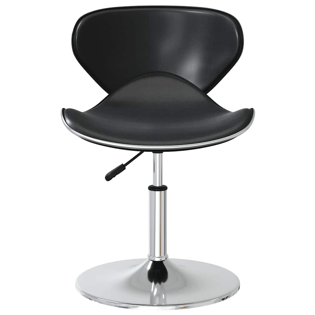 spisestuestole 6 stk. kunstlæder sort