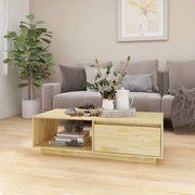 sofabord 110x50x33,5 cm massivt fyrretræ