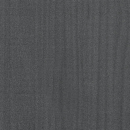 sofabord 110x50x34 cm massivt fyrretræ grå