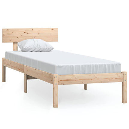 sengeramme 90x200 cm massivt fyrretræ