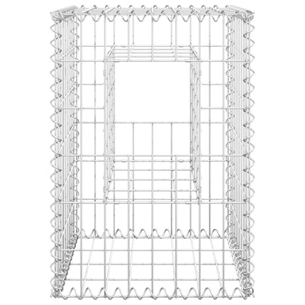 gabionkurve 2 stk. 40x40x60 cm jern