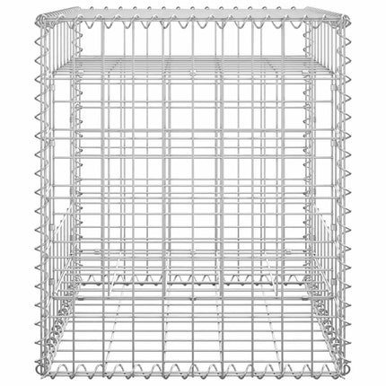 gabionkurve 2 stk. 50x50x60 cm jern