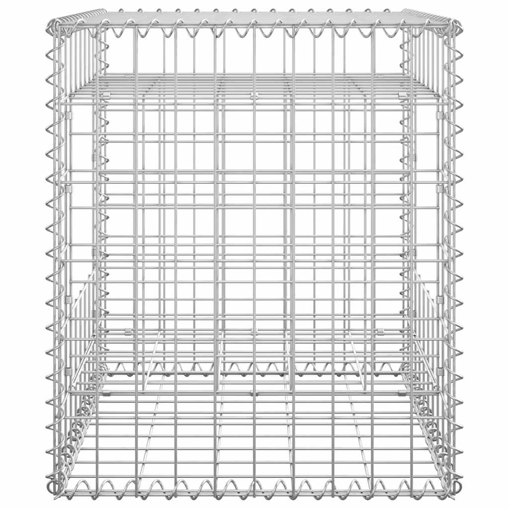 gabionkurve 2 stk. 50x50x60 cm jern
