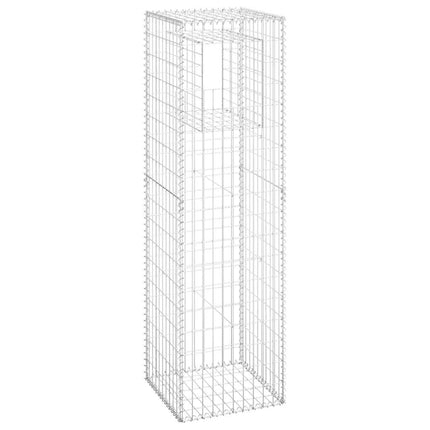 gabionkurv 50x50x180 cm jern