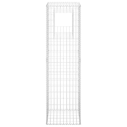 gabionkurv 50x50x180 cm jern