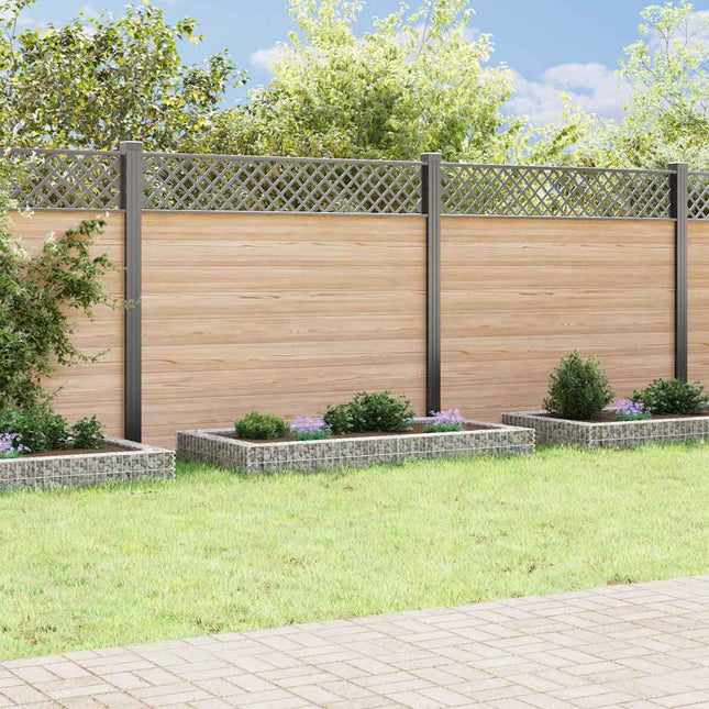 gabion-højbed 200x100x20 cm galvaniseret stål