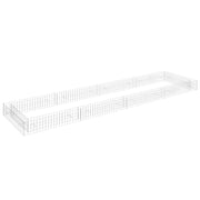 gabion-højbed 400x100x20 cm galvaniseret stål