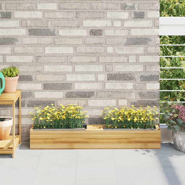 blomsterkasser til Euro-paller 12 stk. 36x13,5x9,5 cm PP grå