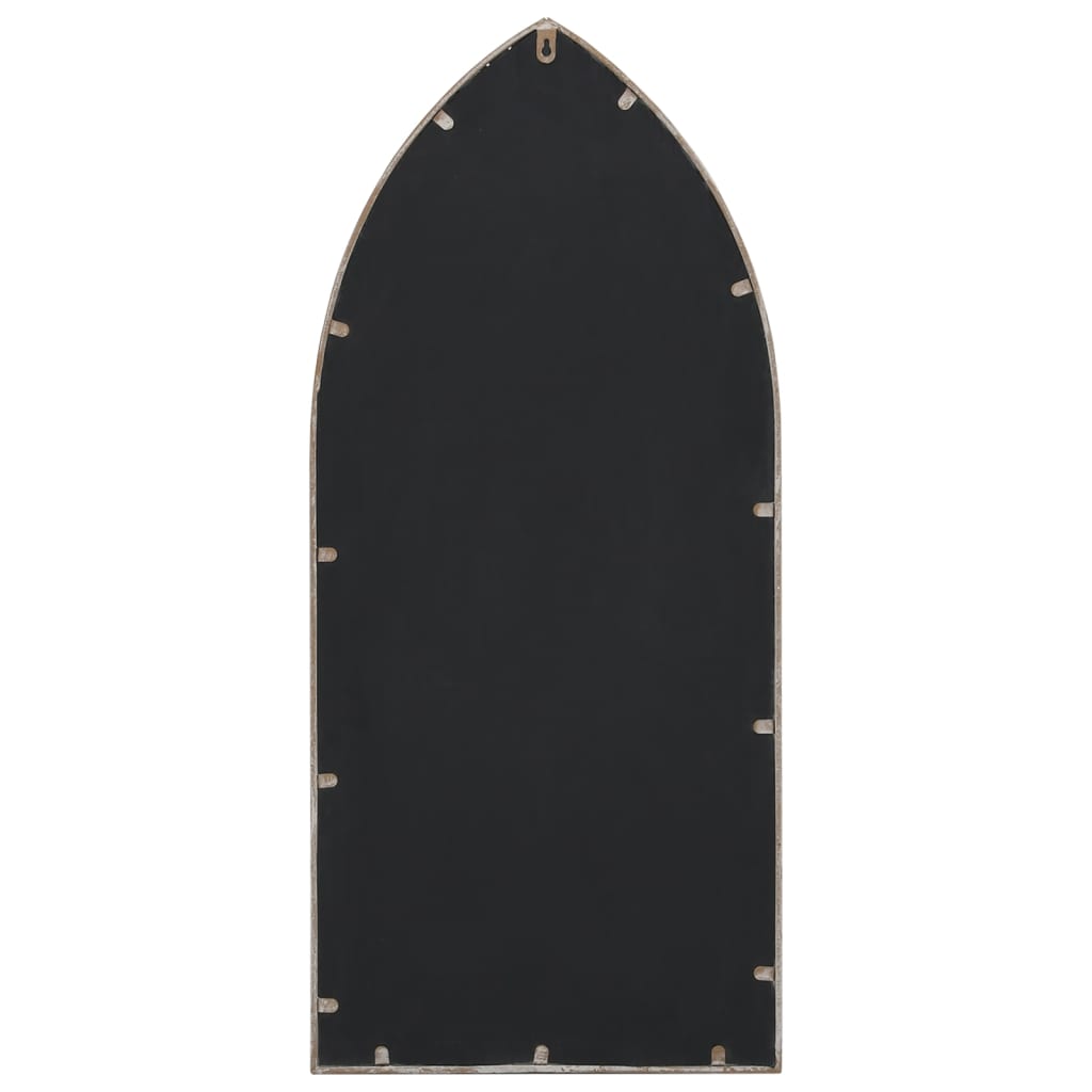 havespejl 70x30 cm jern sandfarvet