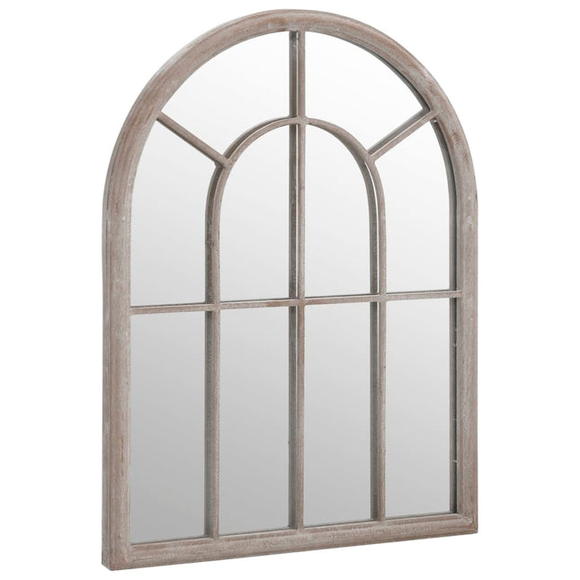 havespejl 60x45 cm jern sandfarvet