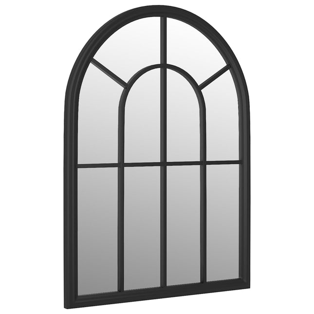 havespejl 60x45 cm jern sort