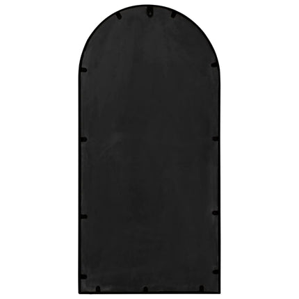 havespejl 90x45 cm jern sort