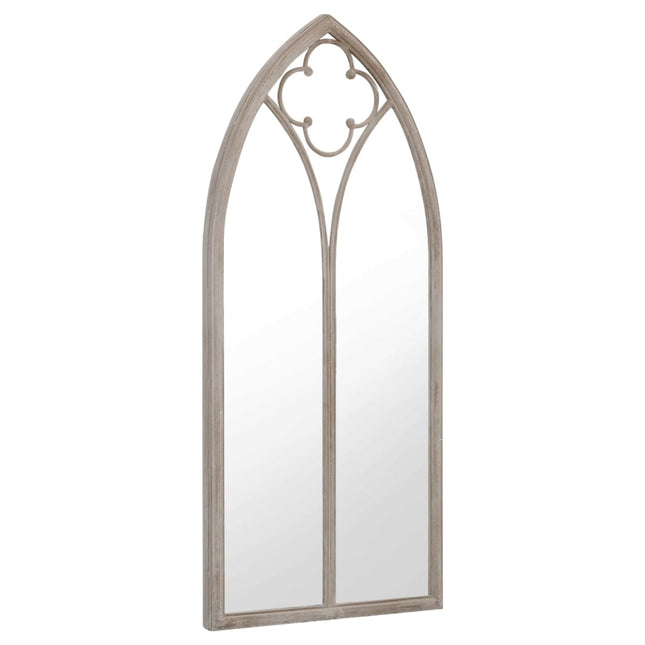 havespejl 100x45 cm jern sandfarvet