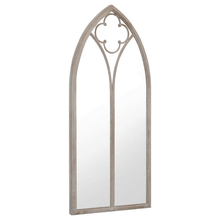 havespejl 70x30 cm jern sandfarvet