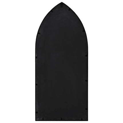 havespejl 70x30 cm jern sort